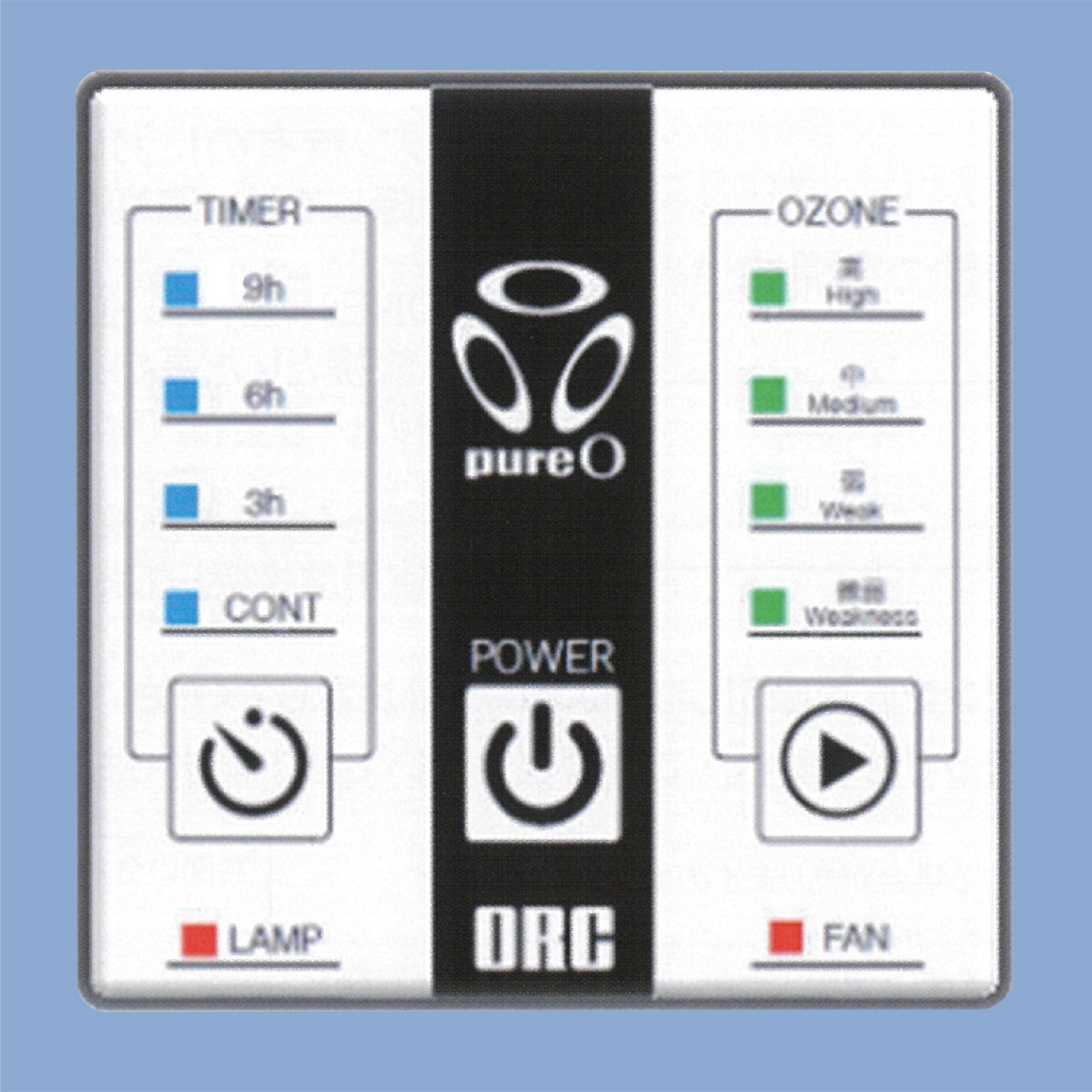 オーク製作所製品 有人・無人兼用オゾン発生器 ARV-O3MI-H